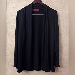 Love Scarlett Black Open Front Sweater Cardigan (Bust 38”
Length 27”)